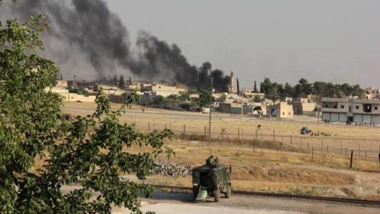 Askeri araçlara Suriye topraklarından ateş