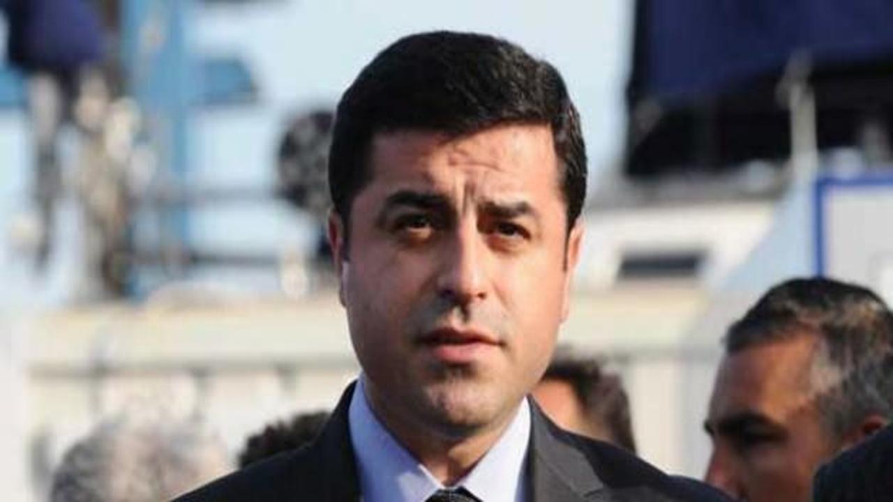 Davutoğlu'nun çağrısına Demirtaş'tan cevap