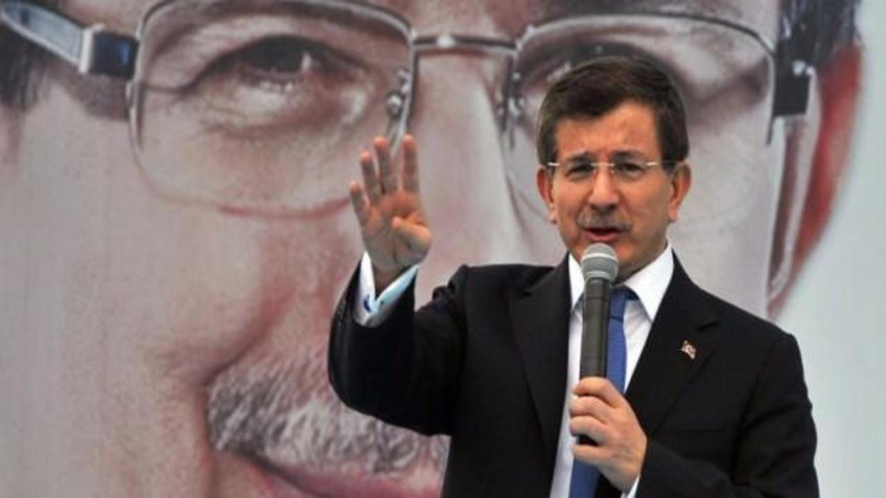 Davutoğlu'nun miting programı