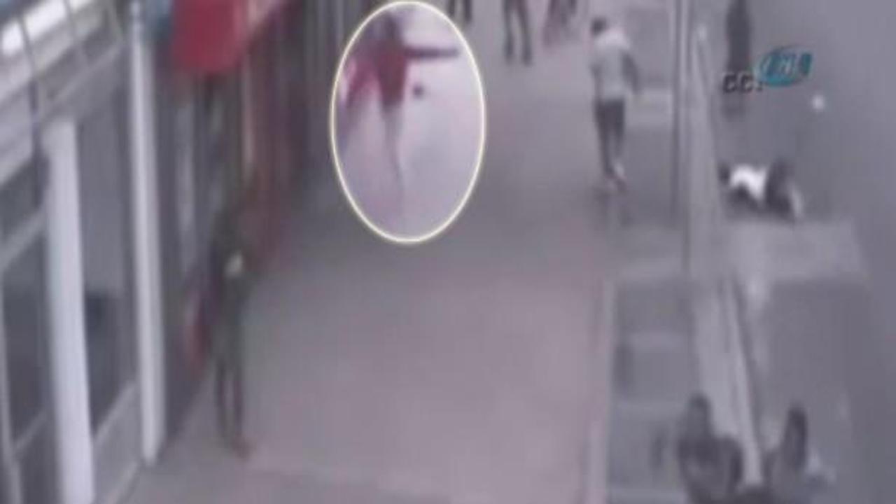 Dehşet anları kamerada! Rastgele 6 kişiyi vurdu