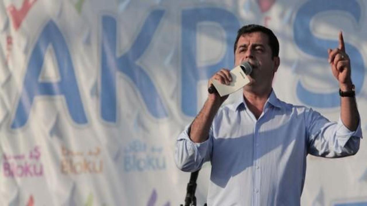 Demirtaş: Bizim terörle alakamız yok