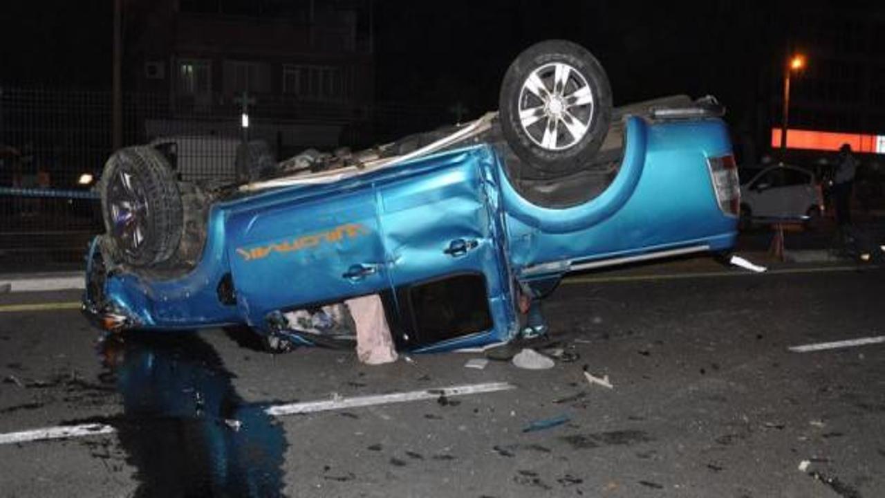 Denizli'de trafik kazası: 2 ölü