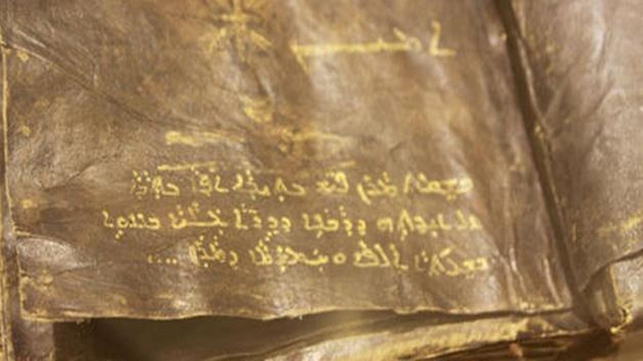 Deriye yazılı bin 600 yıllık İncil bulundu