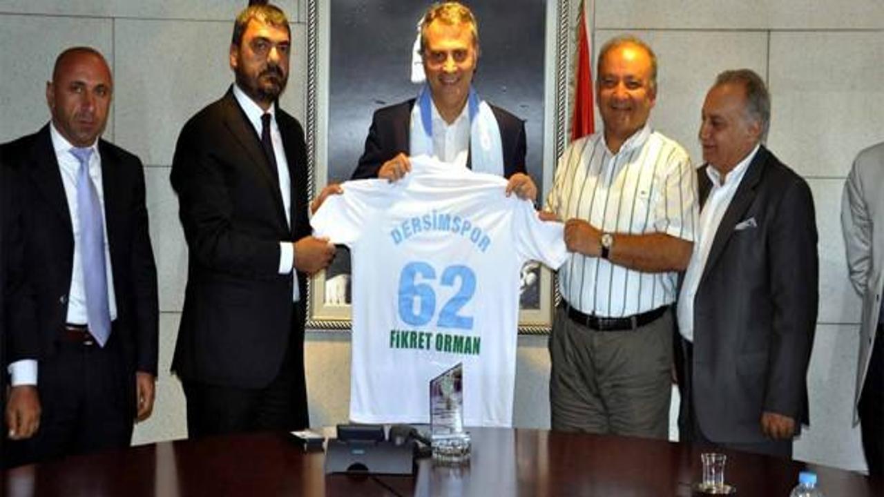 Dersimspor Beşiktaş'ı ziyaret etti