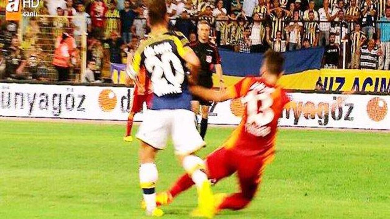 Dev derbide b&uuml;y&uuml;k tepki &ccedil;eken hareket