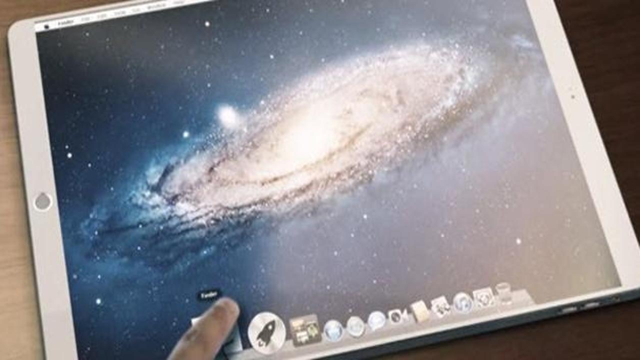 Dev ekranlı bir iPad gelebilir