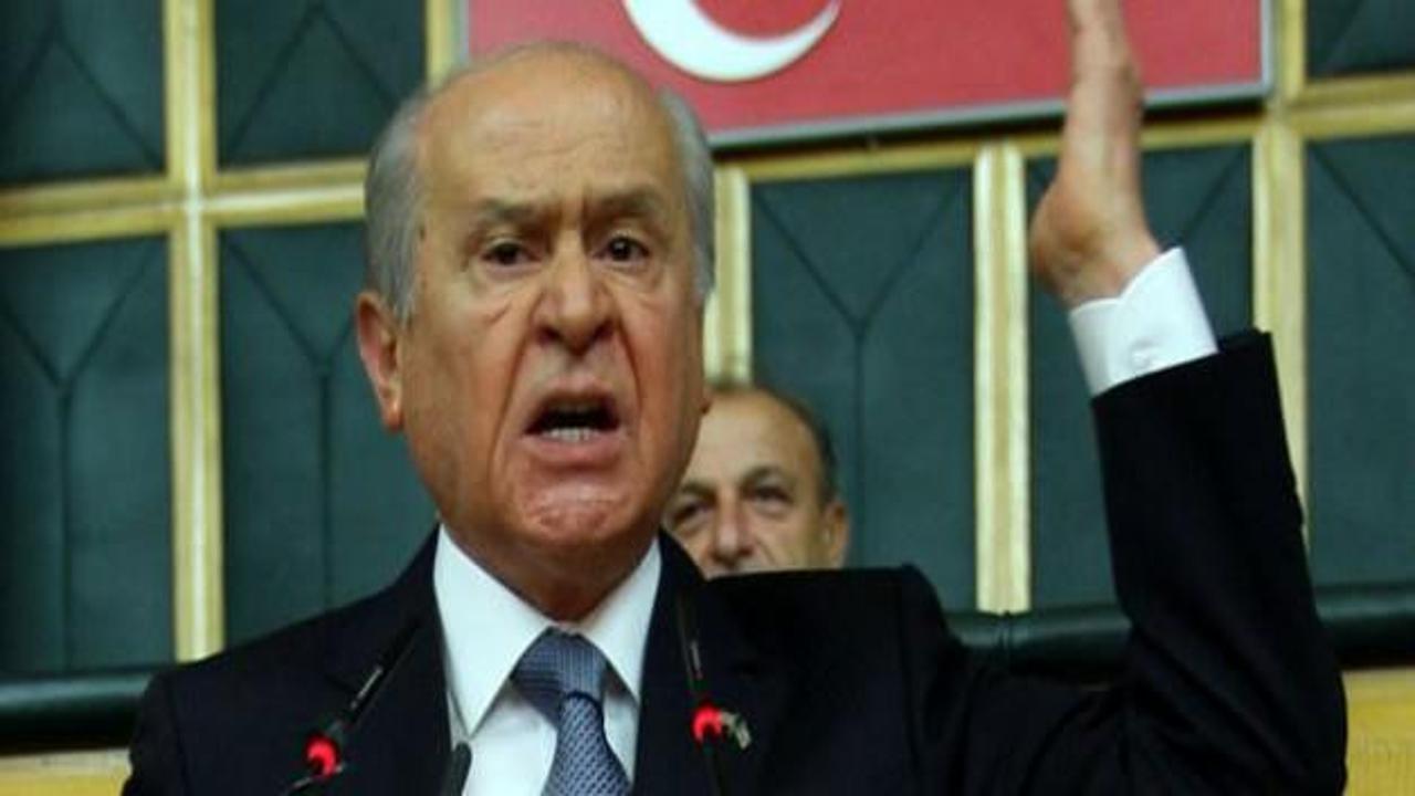 Bahçeli'den Erdoğan'a çok ağır sözler