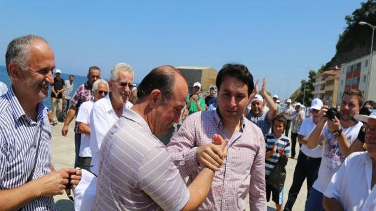 Kaymakam Görgülüarslan İnebolu'ya veda etti