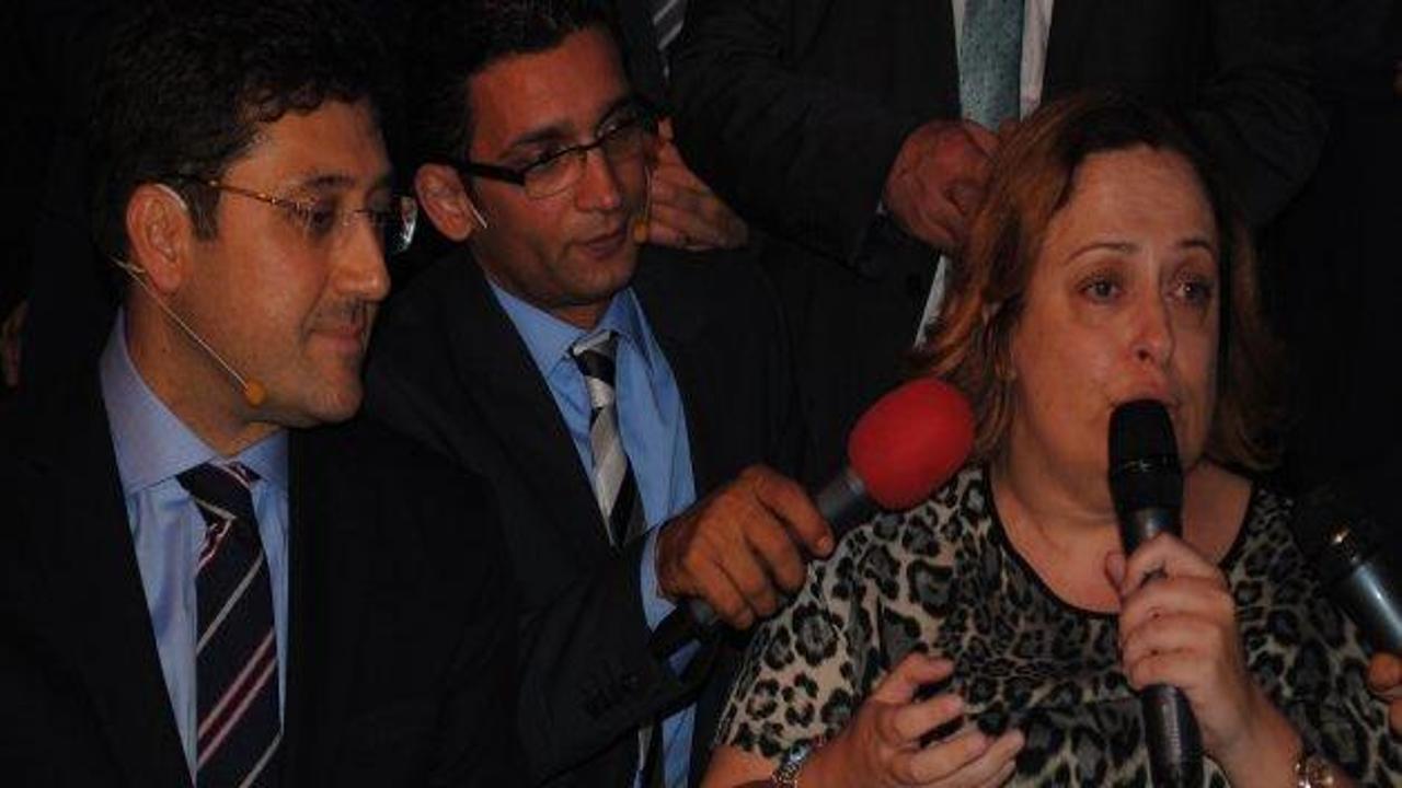 Dilek Sabancı iftarda gözyaşlarına boğuldu