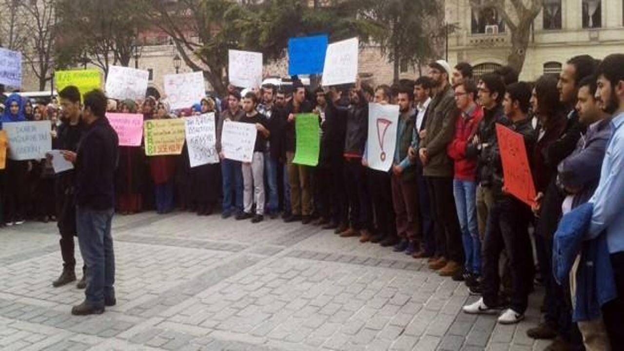 Din Kültürü öğrencilerinden atama protestosu