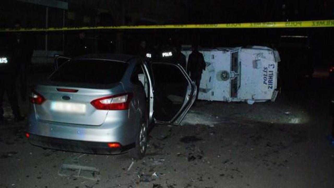 Diyarbakır'da feci kaza: 3'ü polis 4 kişi...