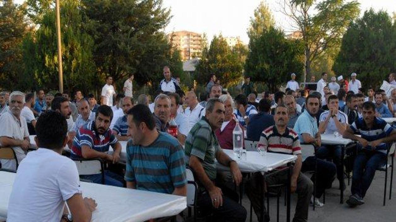 Diyarbakır'da hükümlülere iftar verildi