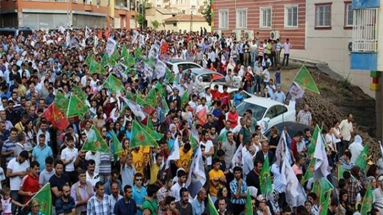Diyarbakır’da Kobani protestosu