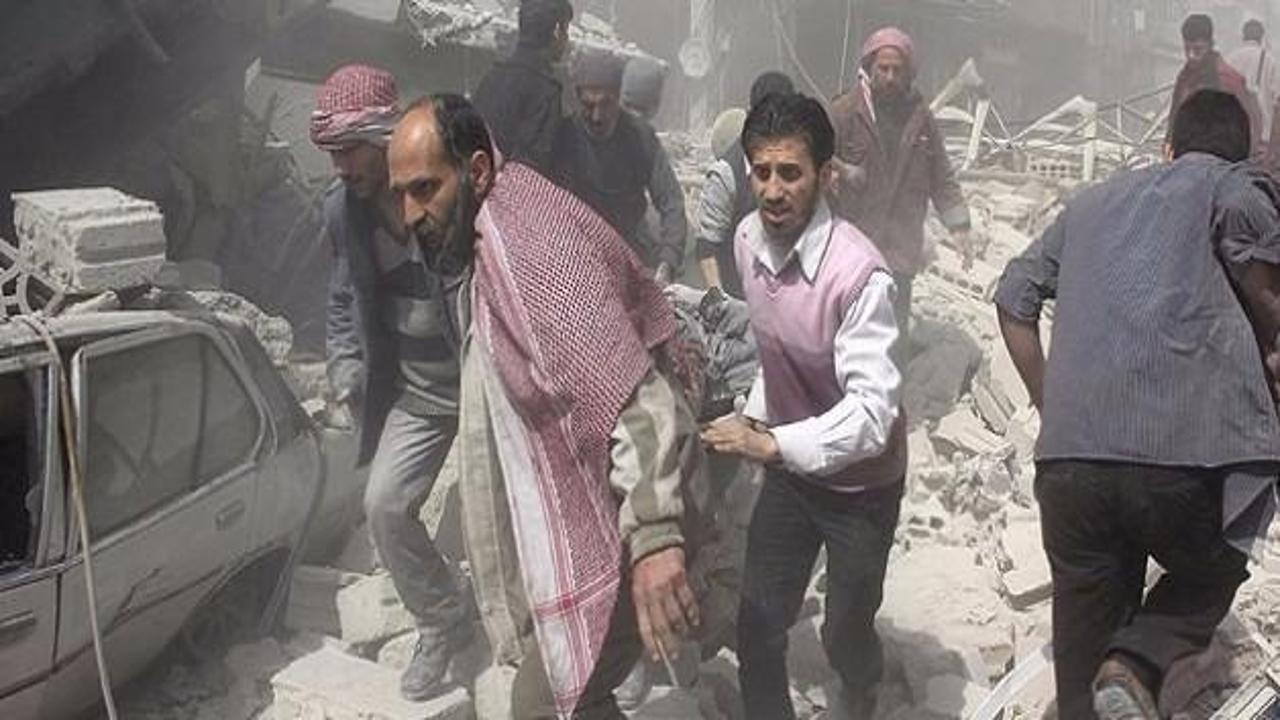 Suriye'de sivil yerleşim yerleri bombalandı