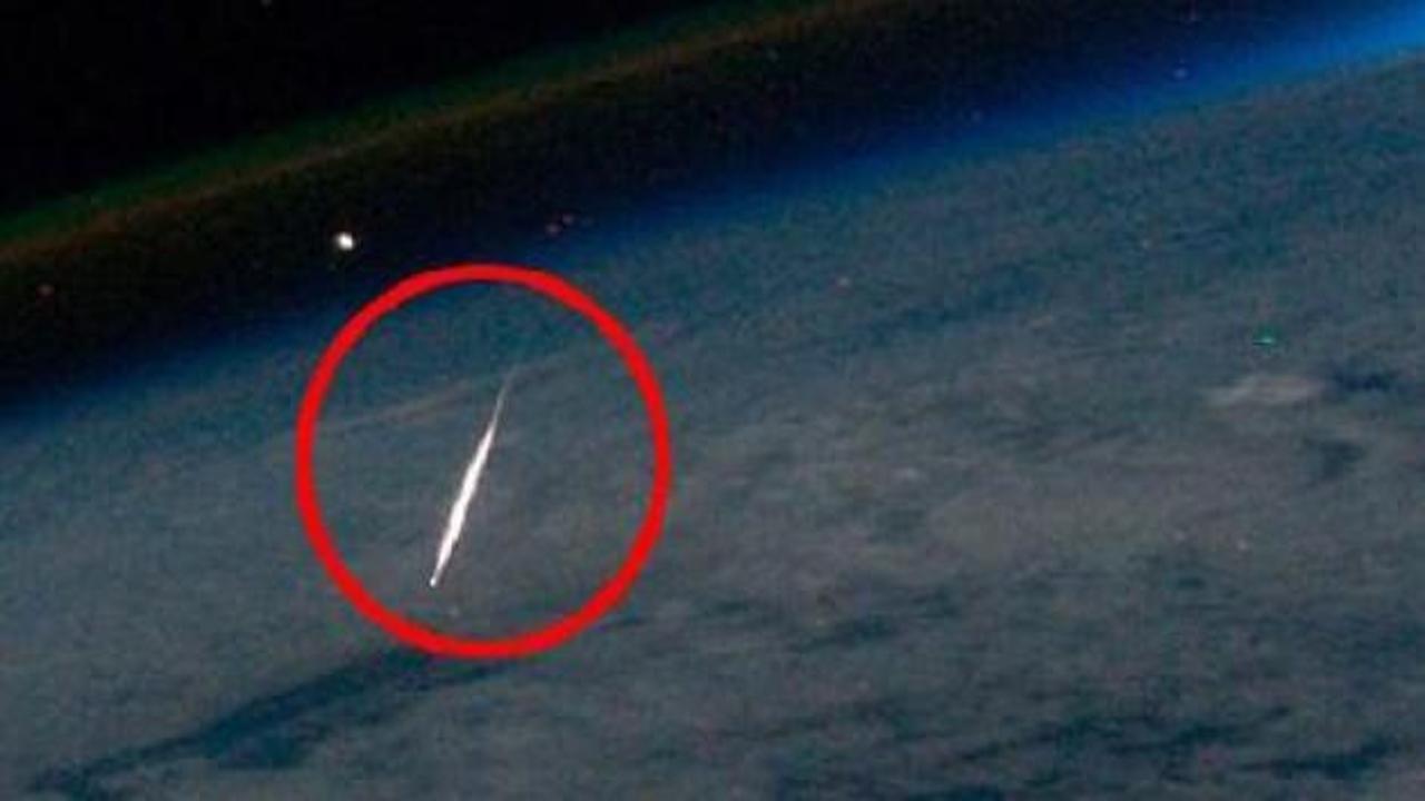 Düşen meteoru NASA görüntüledi