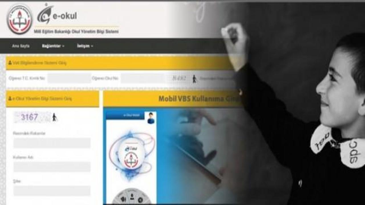 e-okul.meb.gov.tr EOkul yönetim bilgi not açıklama