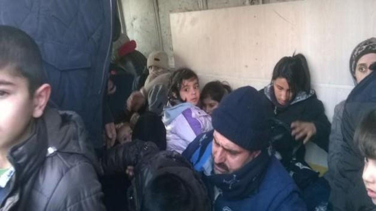 Edirne'de 51 Suriyeli kaçak yakalandı