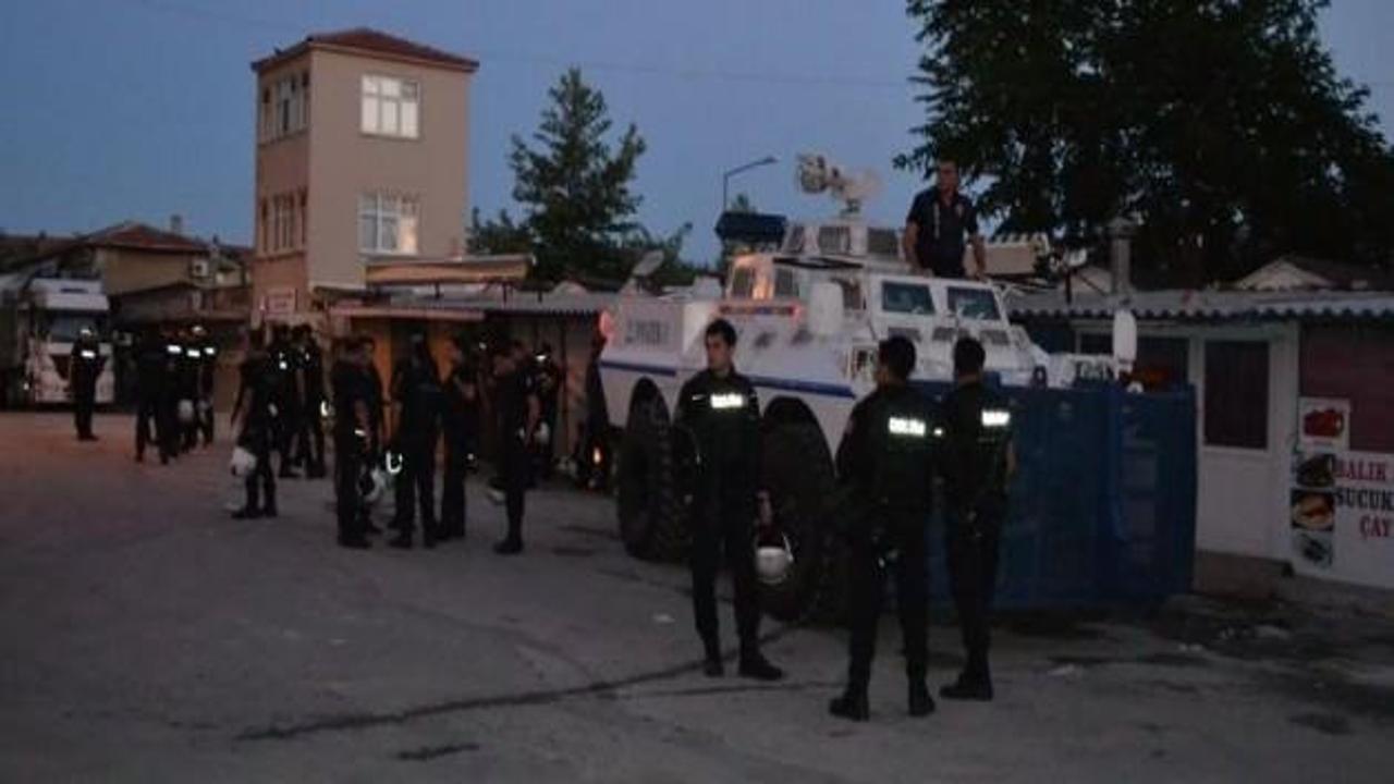 Ankara'daki izinsiz gösteriye müdahale