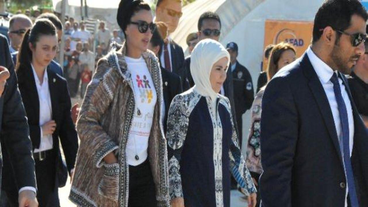 Emine Erdoğan Suriyeli kadınlarla buluştu