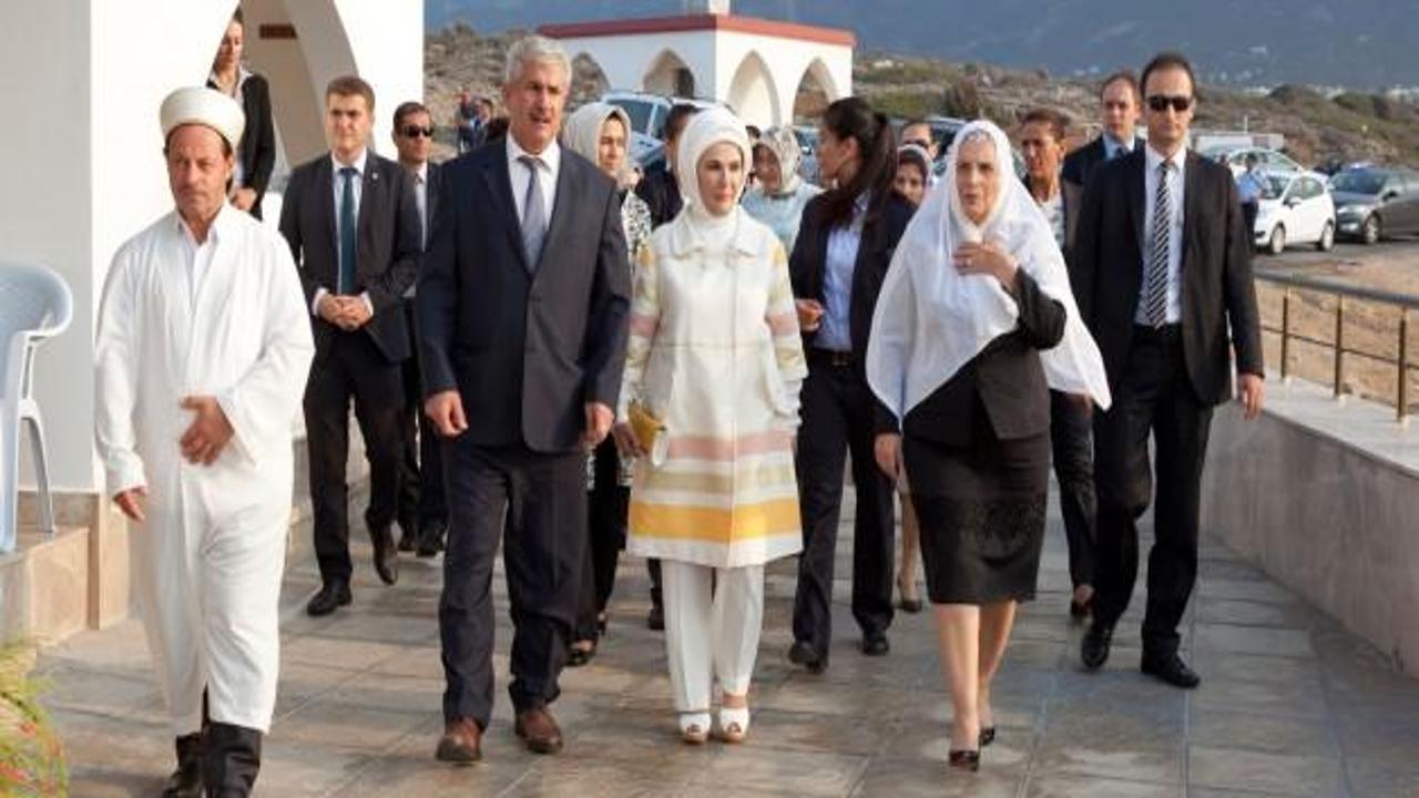 Emine Erdoğan'dan Ada'da anlamlı ziyaret