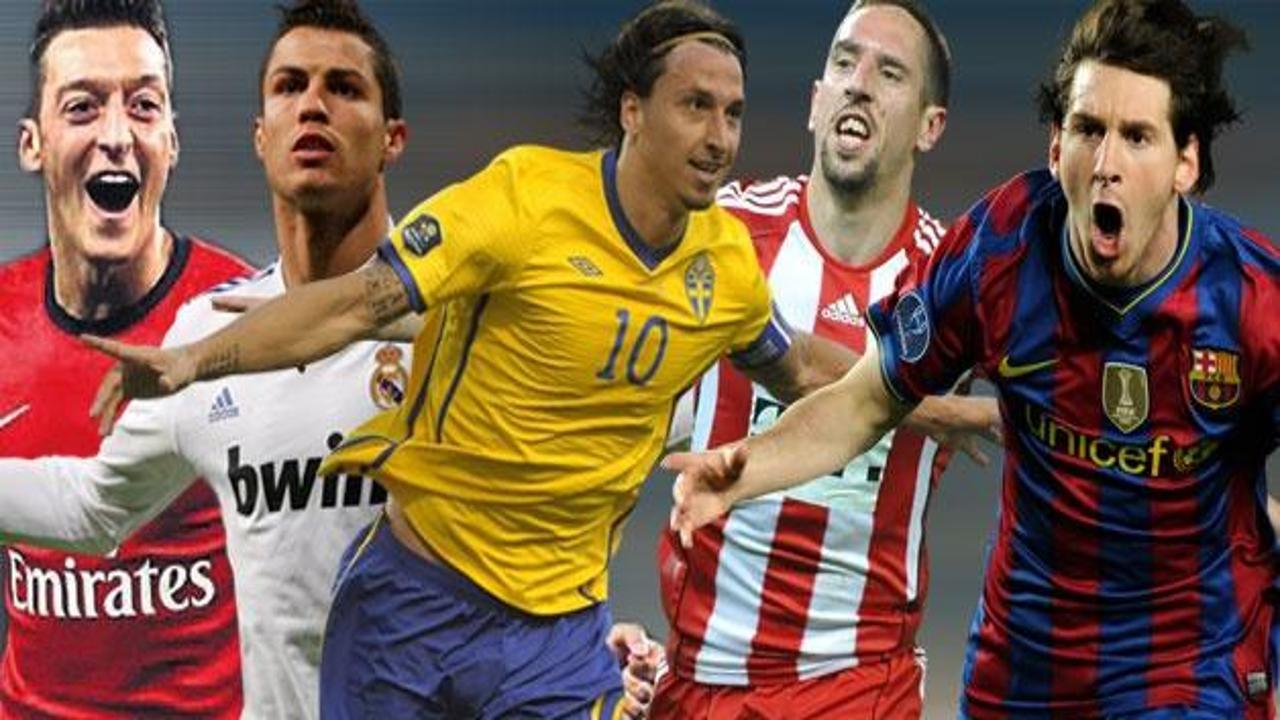 En iyi 100 futbolcu listesinde 'd&ouml;rt'l&uuml; onur!