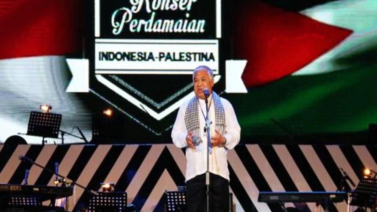 Endonezya'da Filistin'e yardım konseri