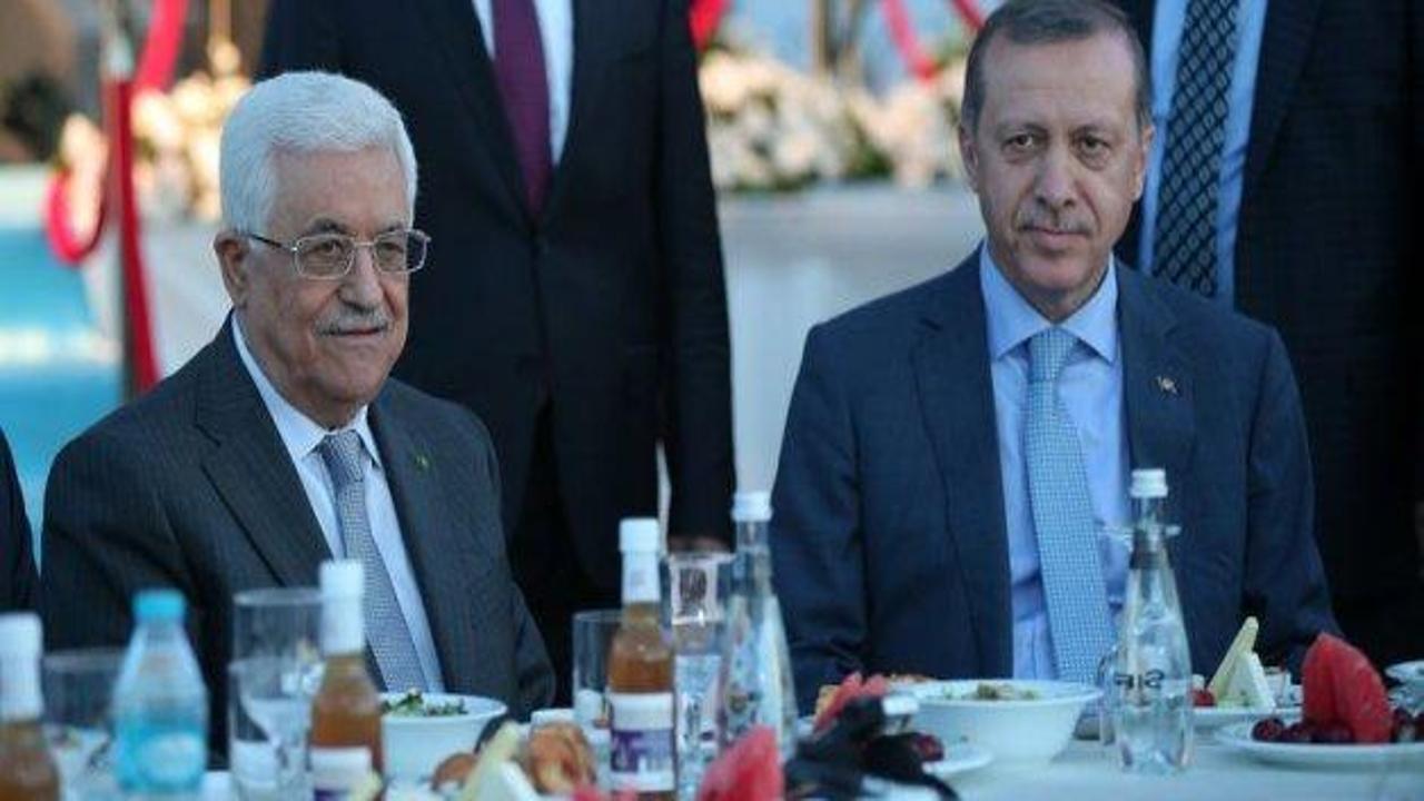 Erdoğan, Abbas arasında 2 saatlik görüşme