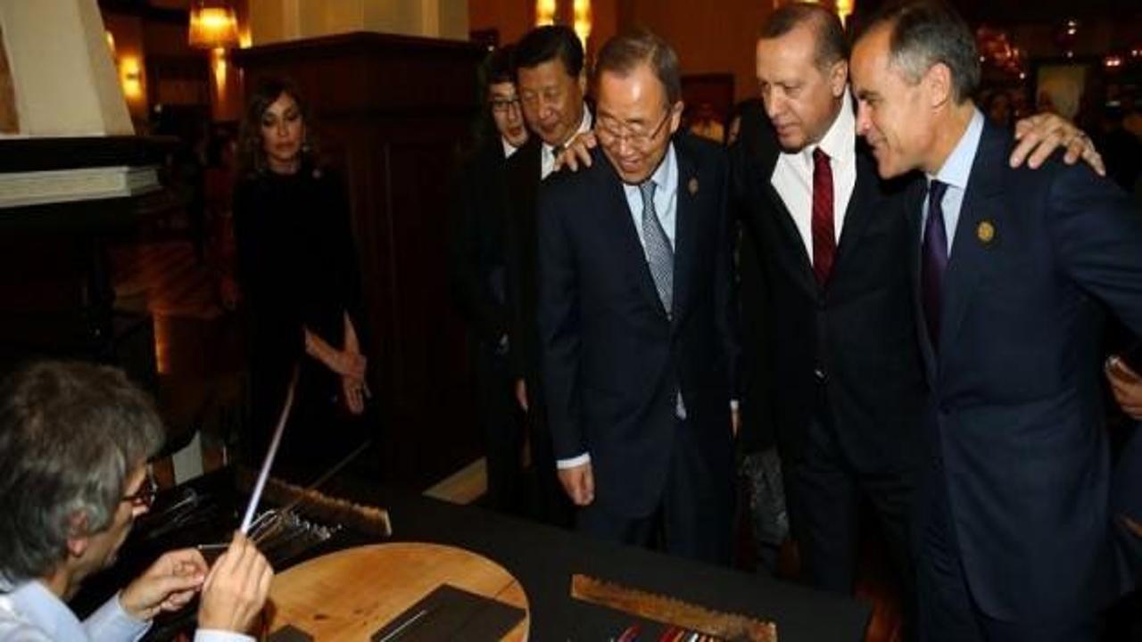 Erdoğan, Ban Ki-Mun ile bir araya geldi