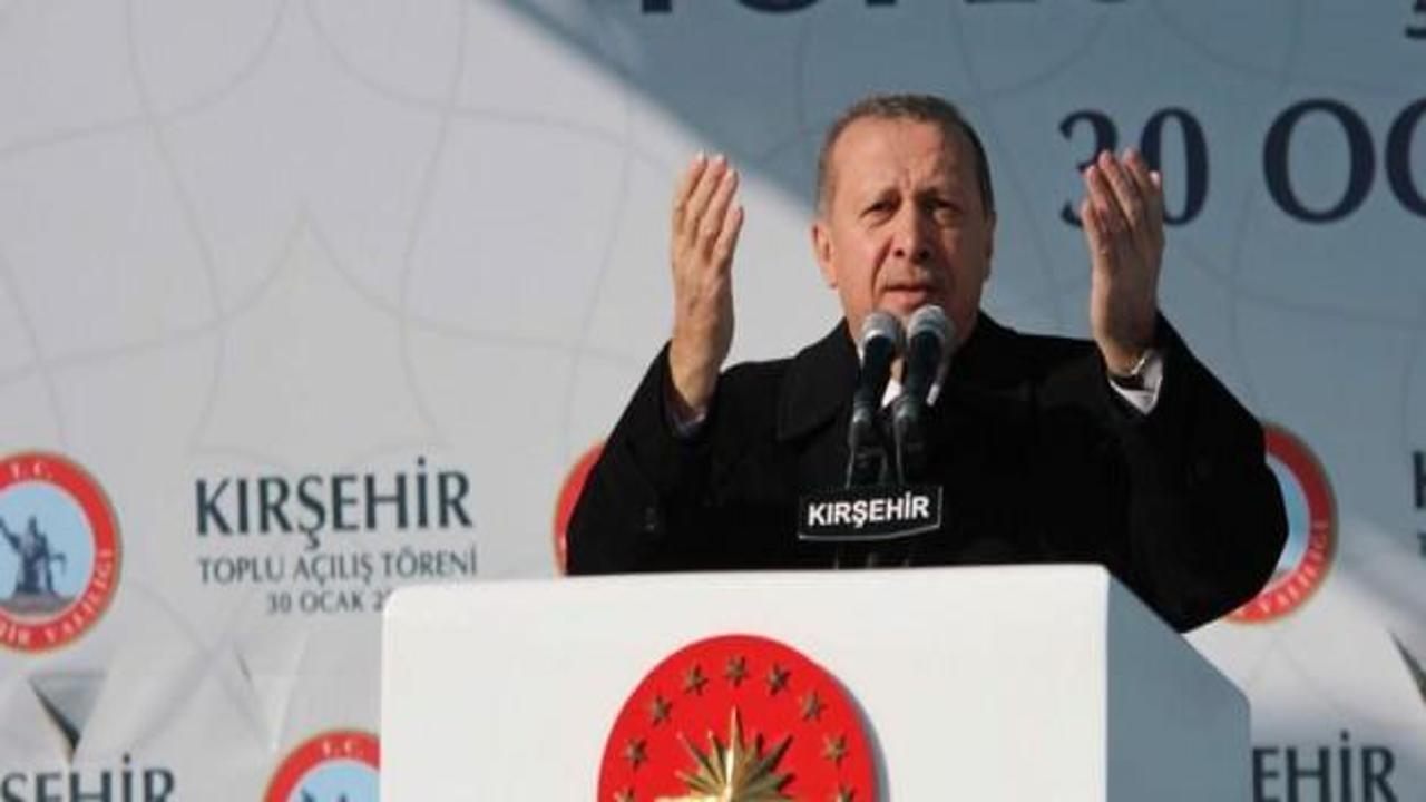 Erdoğan: Batı'ya kalsa bize su bile vermezler