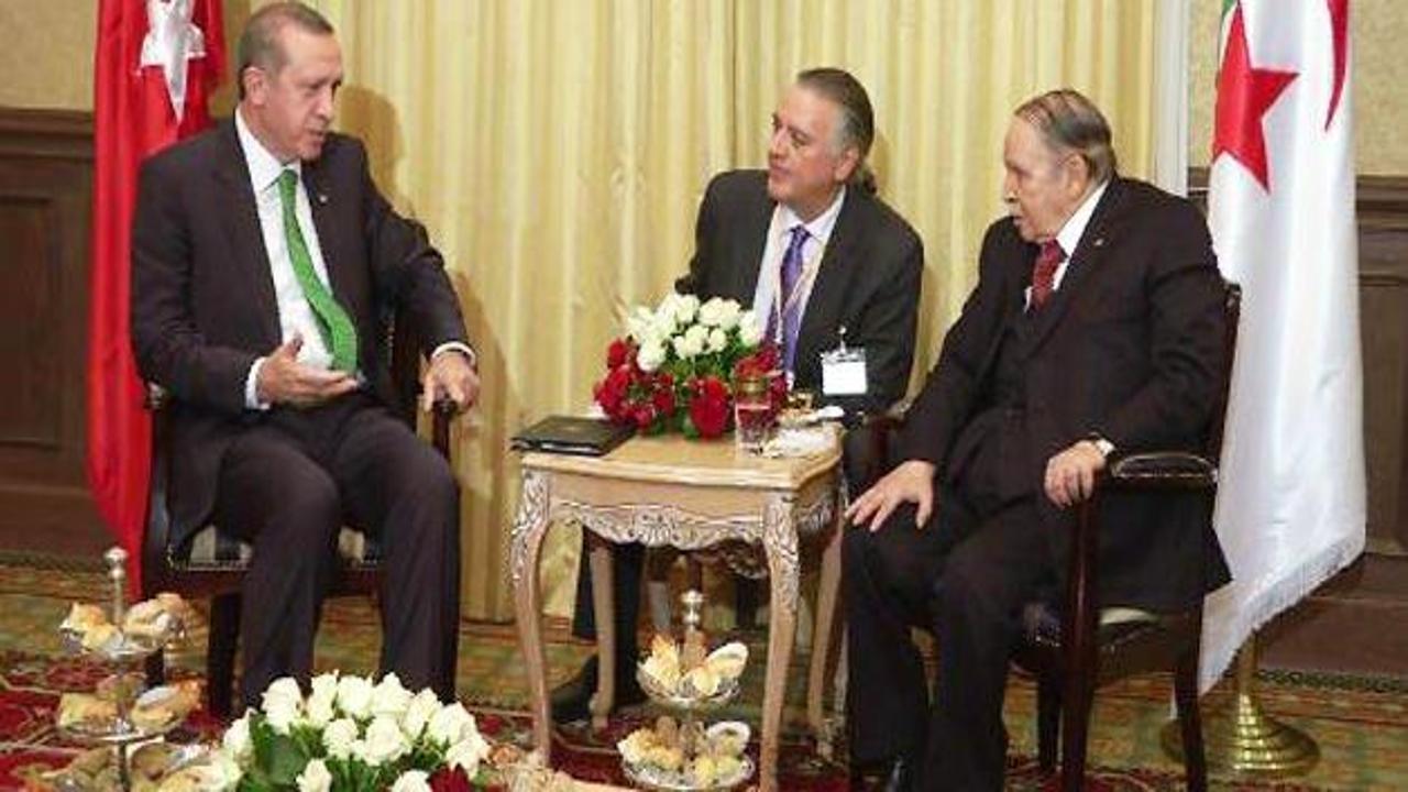 Erdoğan, Buteflika ve Sellal ile görüştü