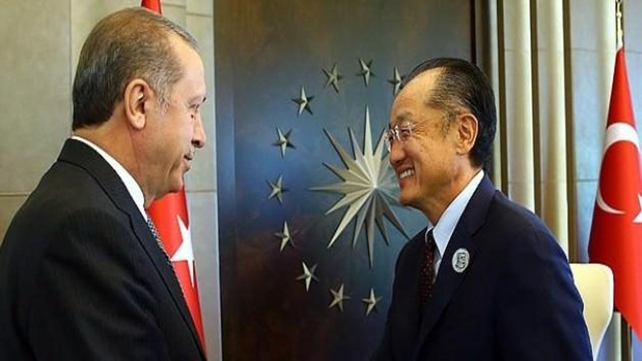 Erdoğan Dünya Bankası Başkanı'nı kabul etti