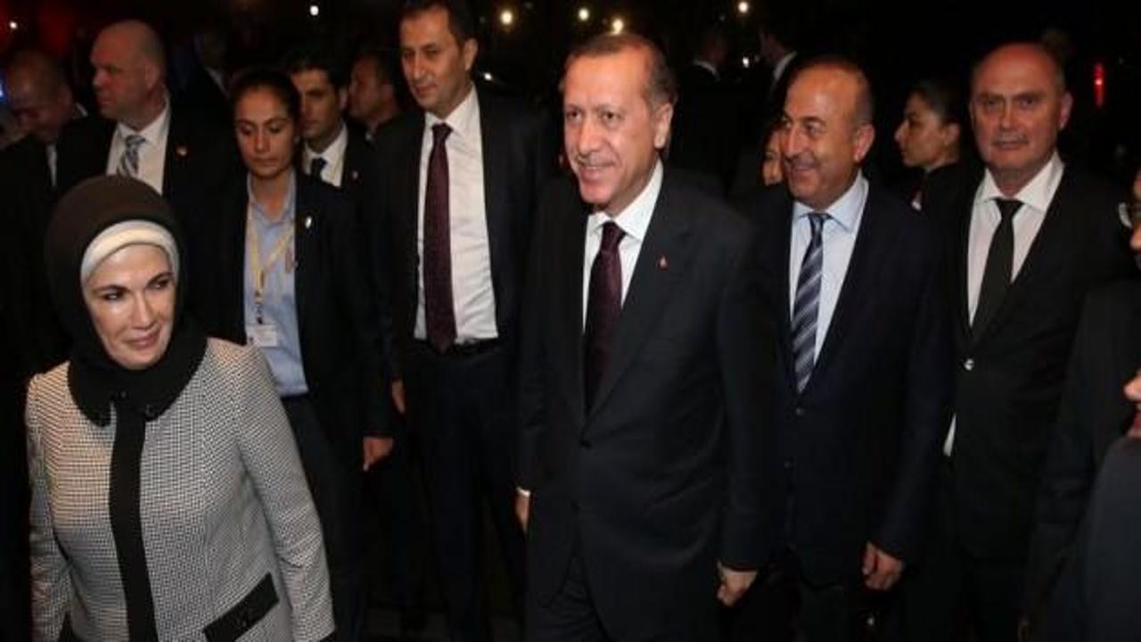Erdoğan eşi ile birlikte İstanbul'a geldi