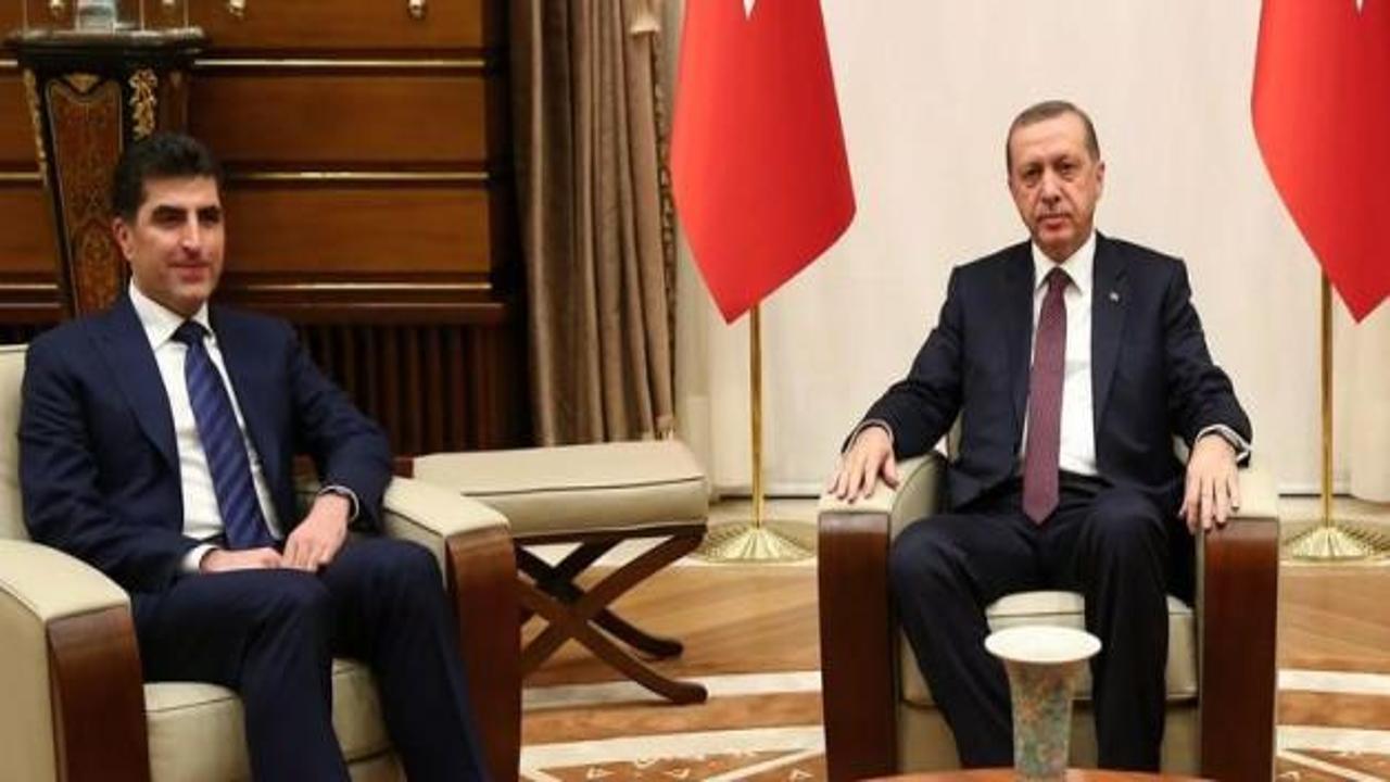 Erdoğan ile Barzani arasında kritik görüşme!