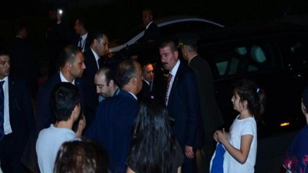 Erdoğan, vatandaşlarla sohbet etti