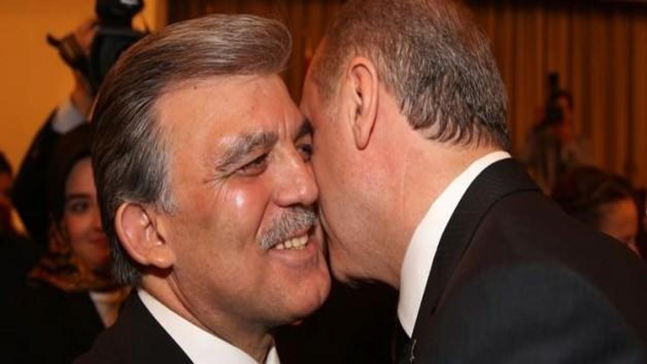 Erdoğan ve Gül arasında sürpriz görüşme