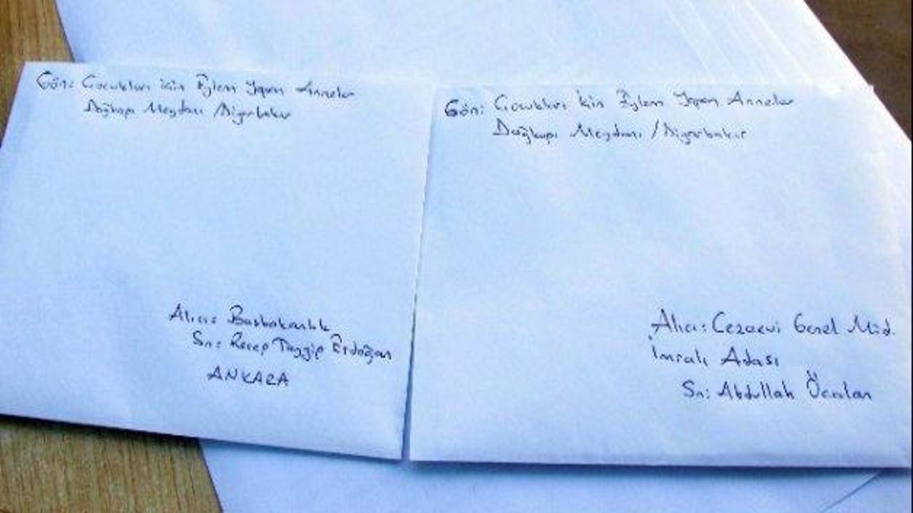 Erdoğan ve Öcalan’a mektup gönderdiler
