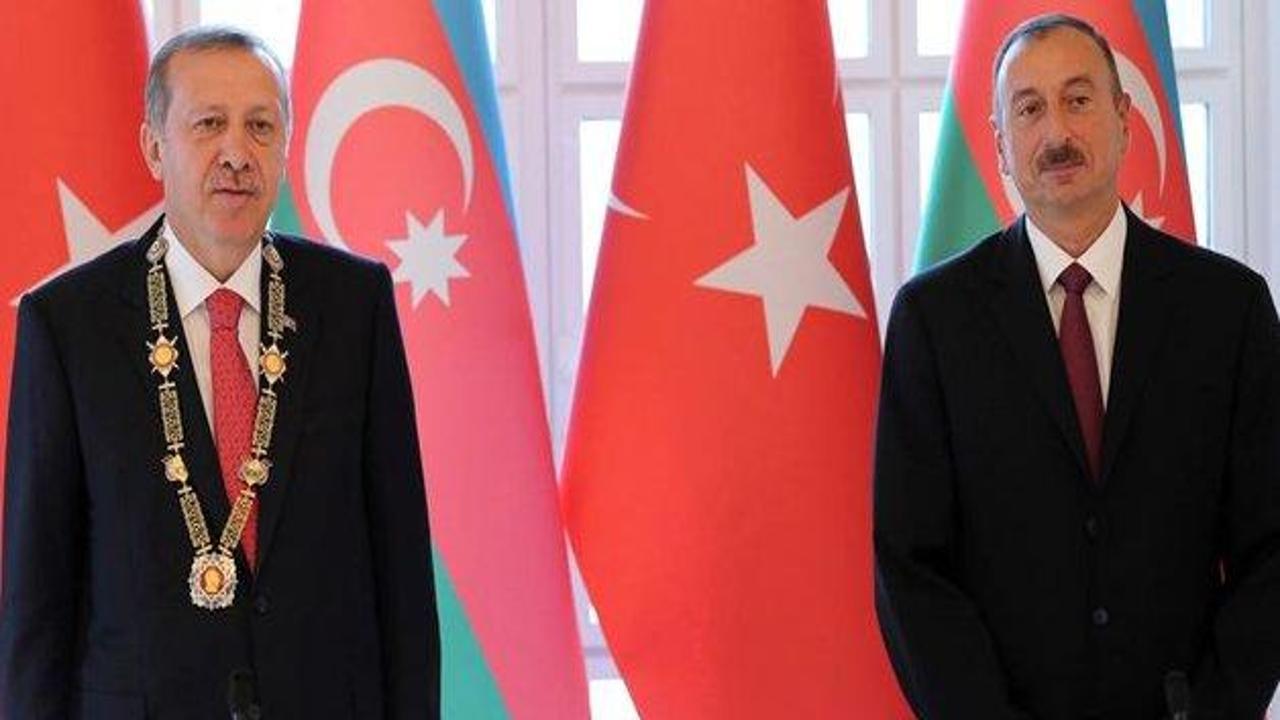 Erdoğan'a, Haydar Aliyev Onur Nişanı