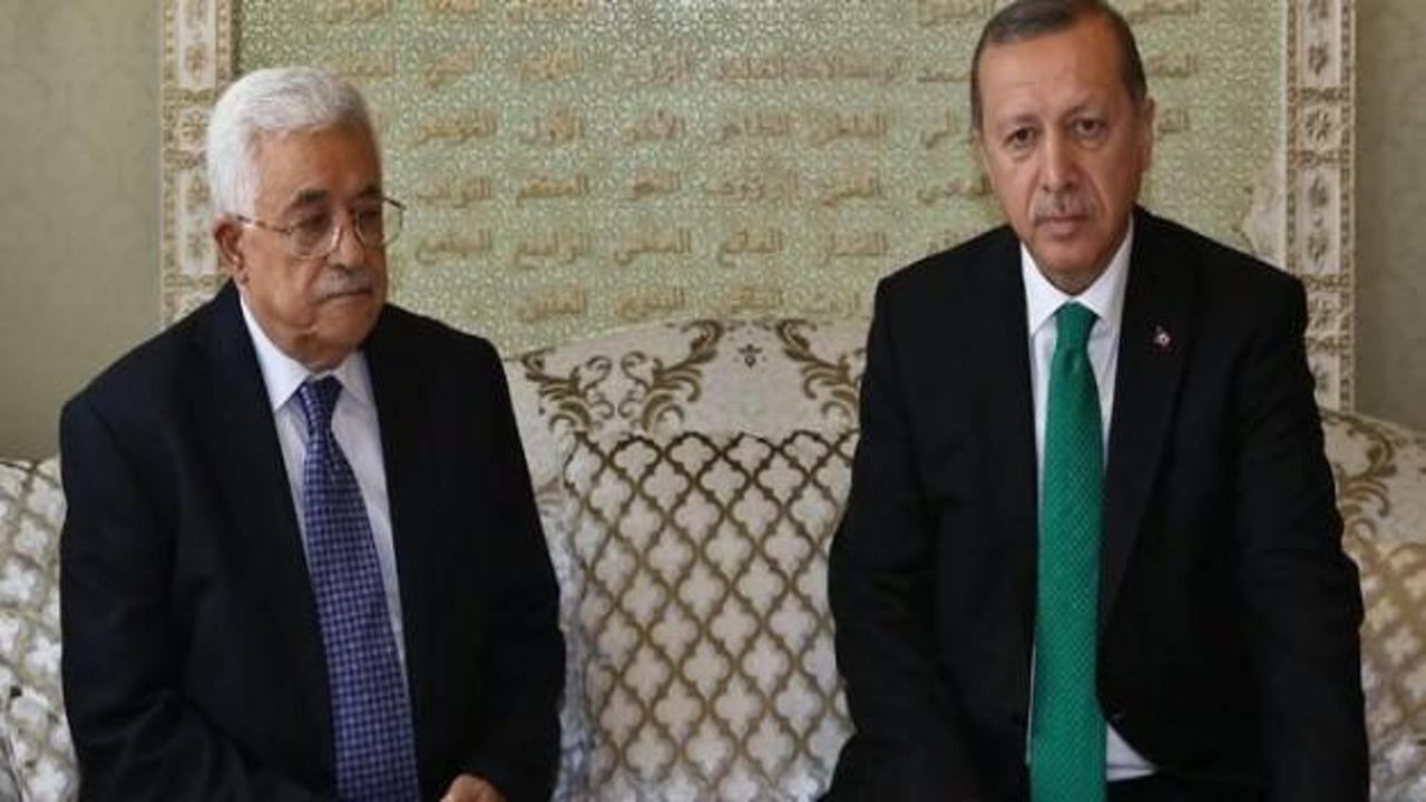 Erdoğan’dan Abbas’a 'bayrak' telefonu