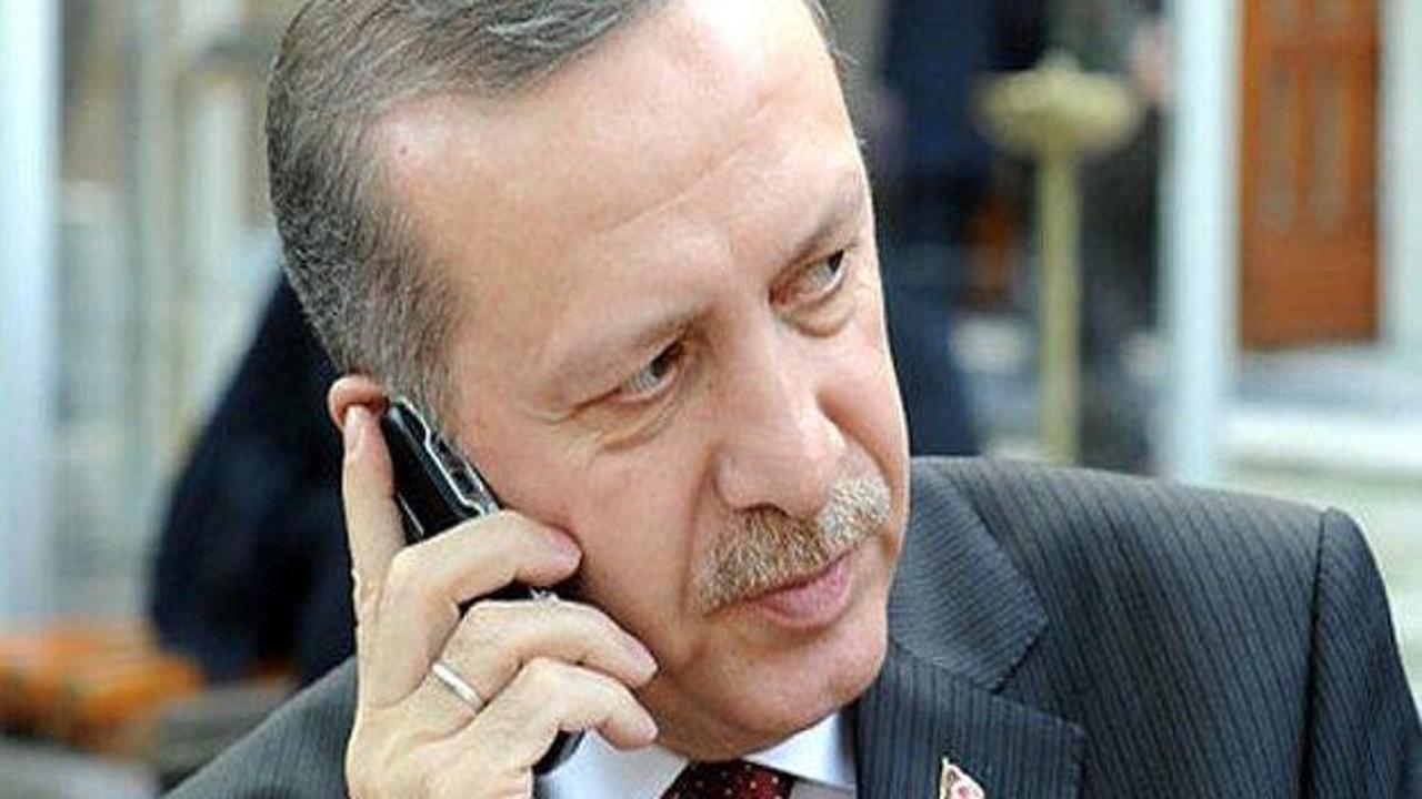 Erdoğan 4 işçi için telefona sarıldı!