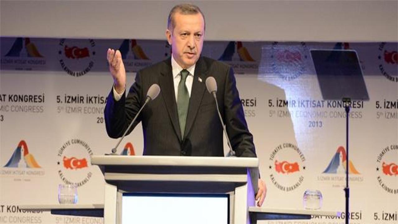 Erdoğan'dan İzmir İktisat'ta tepki