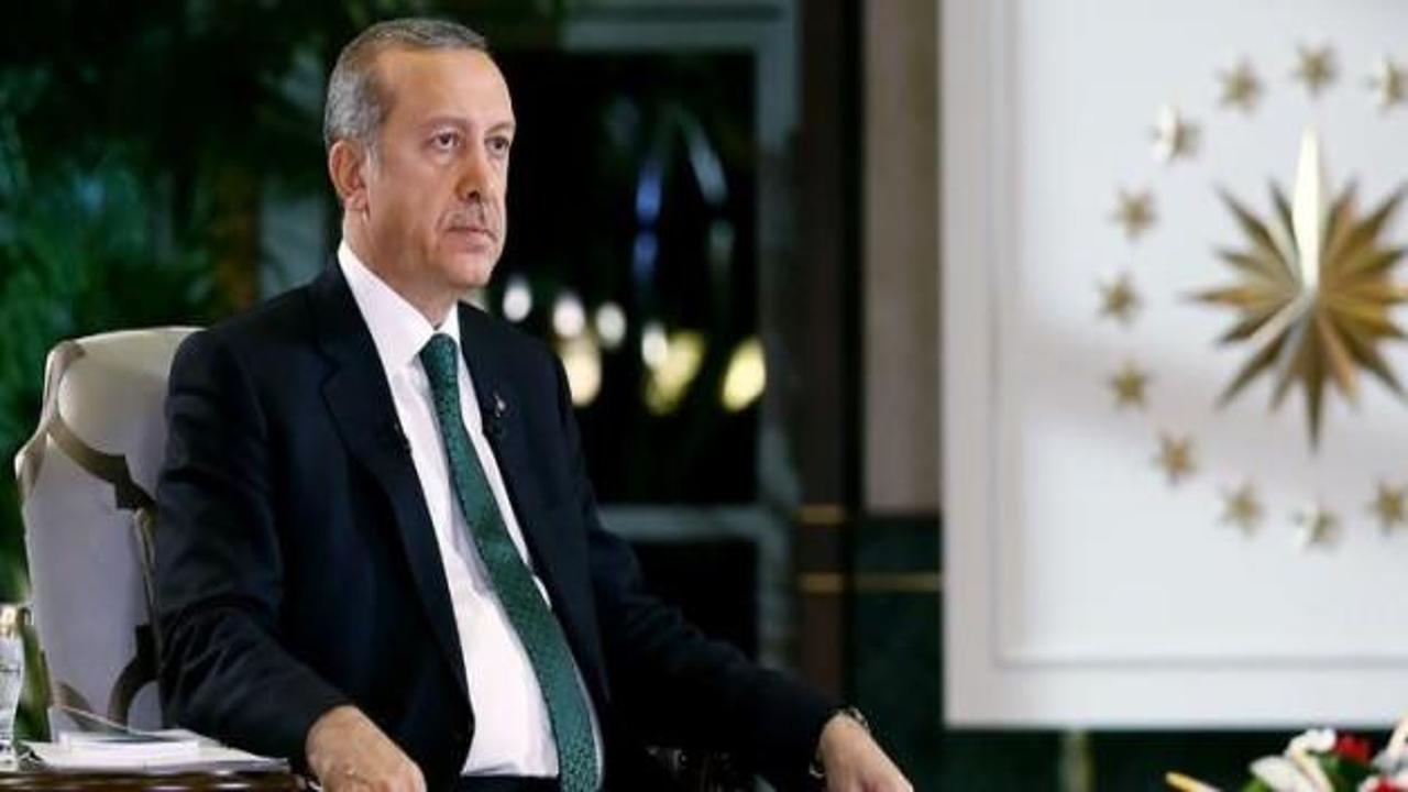 Erdoğan'dan başsağlığı telgrafı