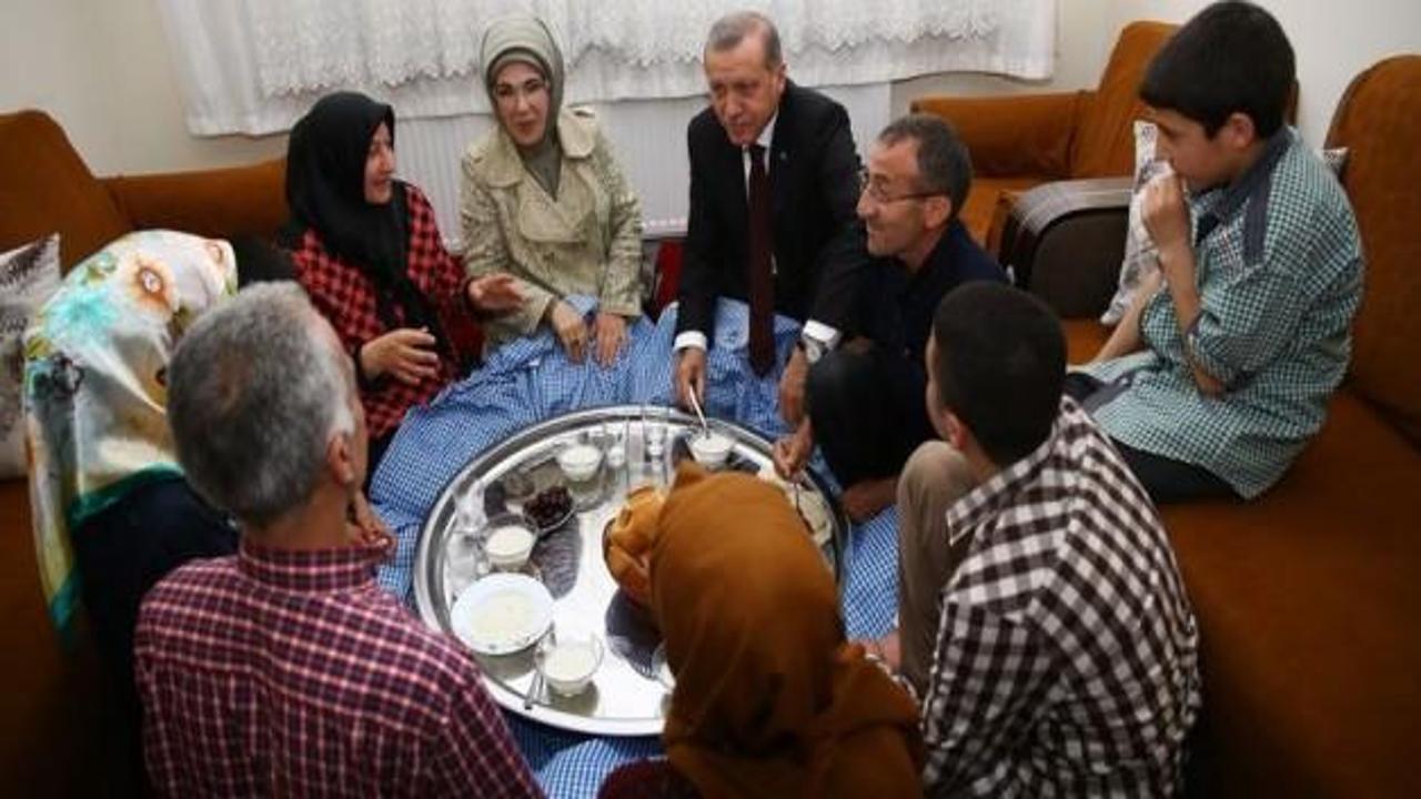 Erdoğan'ın iftarda sürpriz yaptığı aile konuştu!