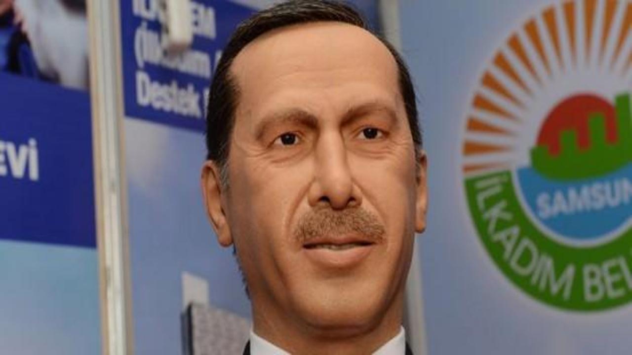 Erdoğan'ın balmumu heykeli