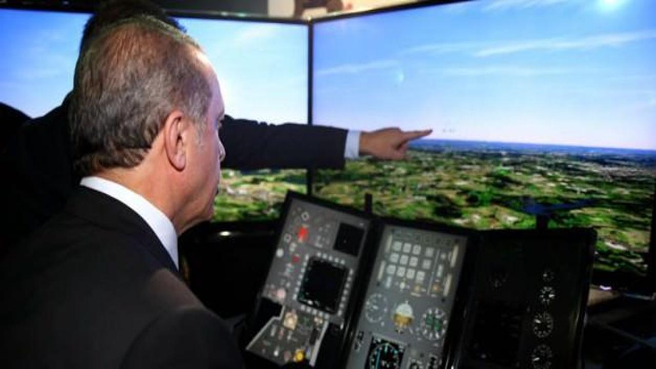 Erdoğan'ın yakından incelediği zırhlı araç