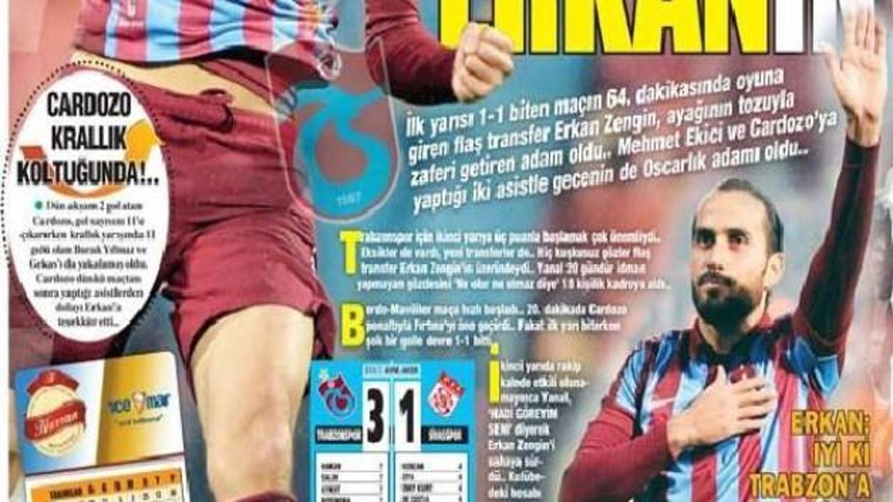 Erkan Zengin yine manşetlerde!