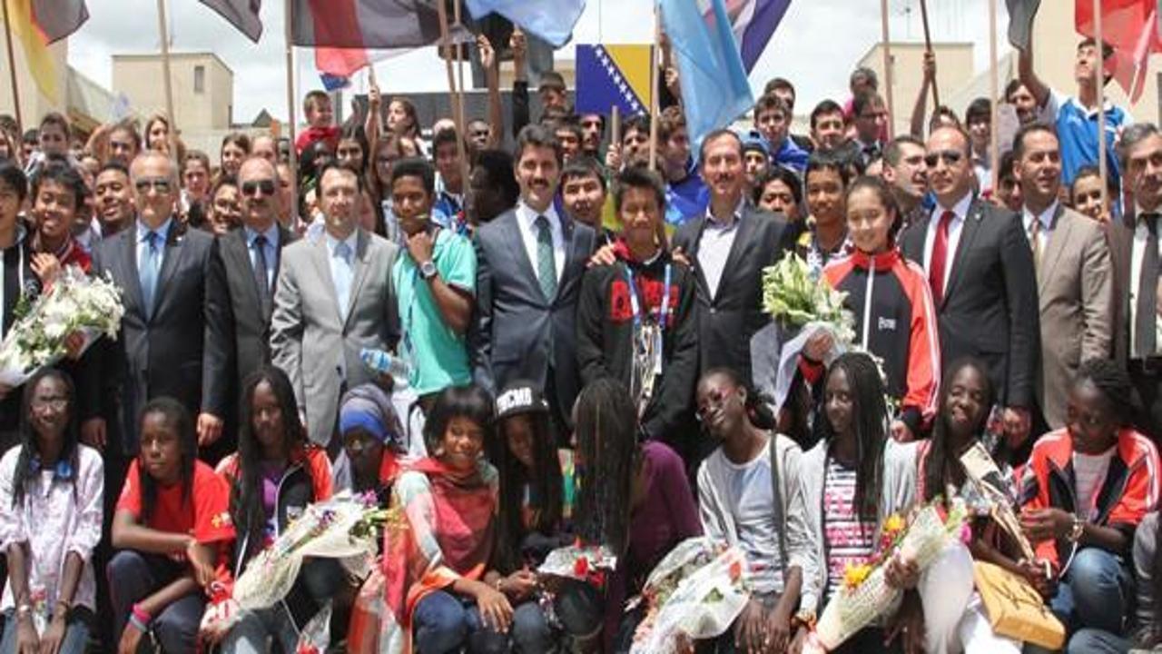 Erzincan'da Türkçe Olimpiyatları coşkusu