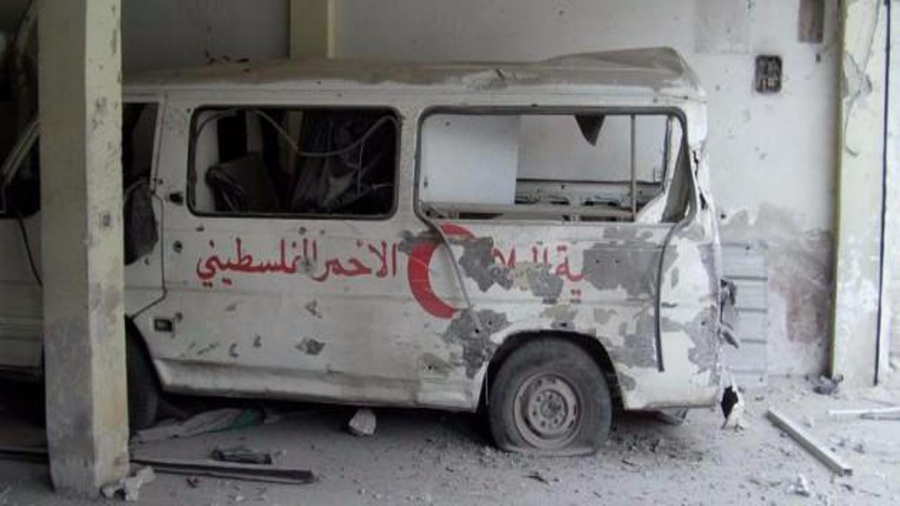 Esed Filistinlilerin hastanesini vurdu