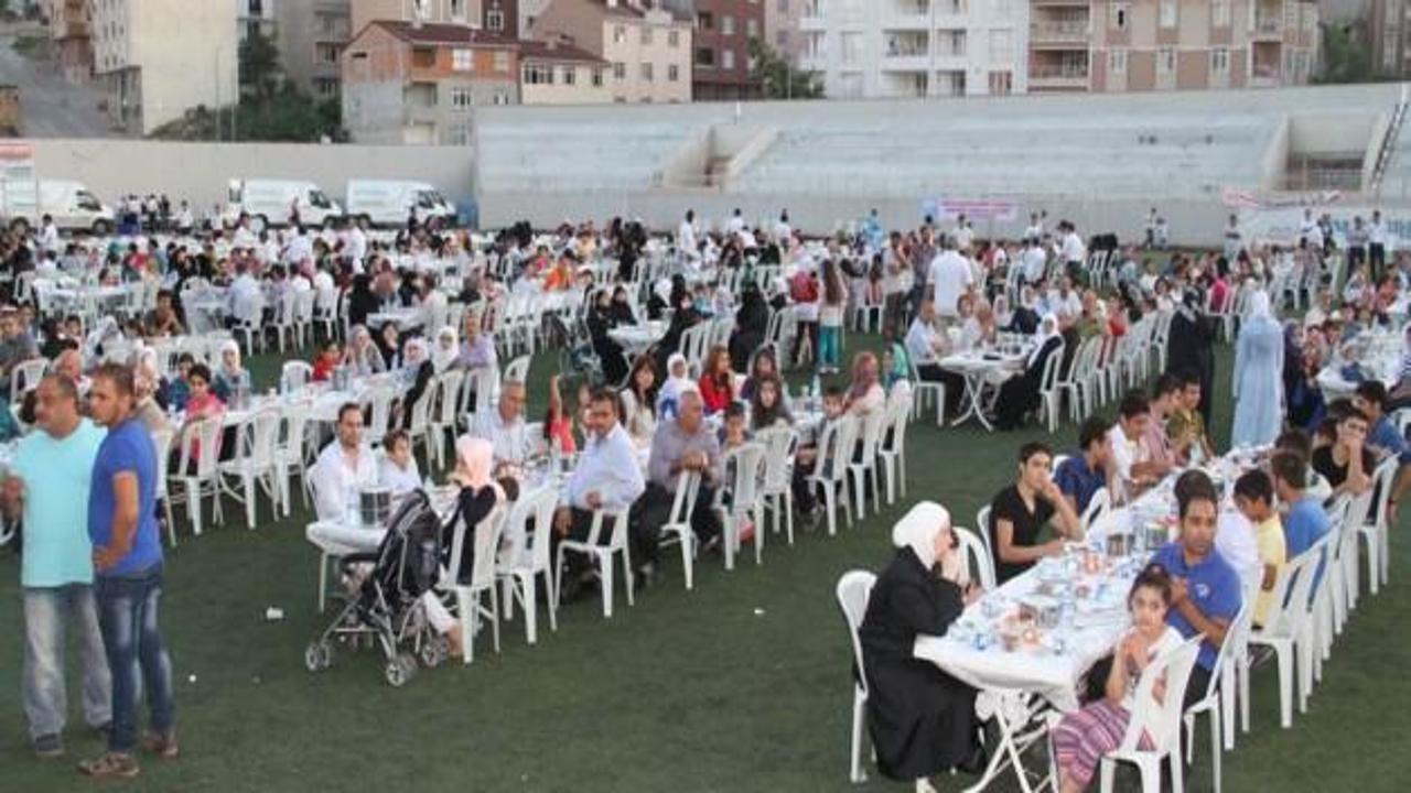 Esenyurt'ta 5 bin Suriyeli'ye bayram yemeği