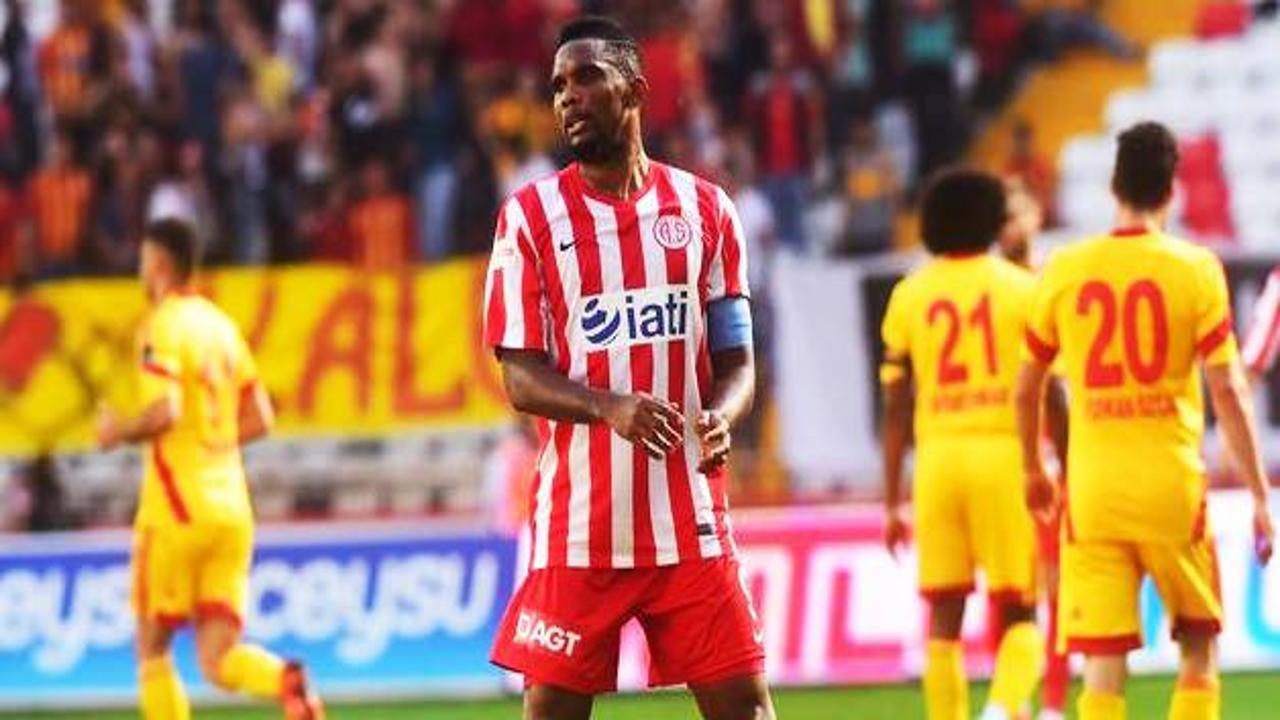 Eto'o Barca'da yaptığının aynısını yaptı!