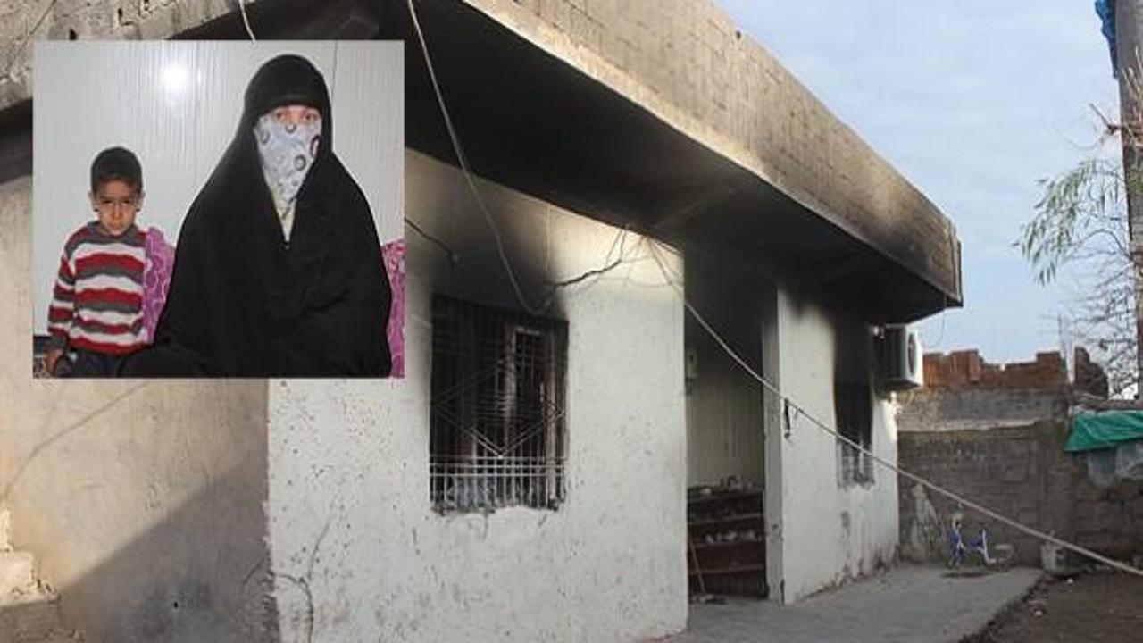 Evi yakılan hamile kadın yaşadığı dehşeti anlattı